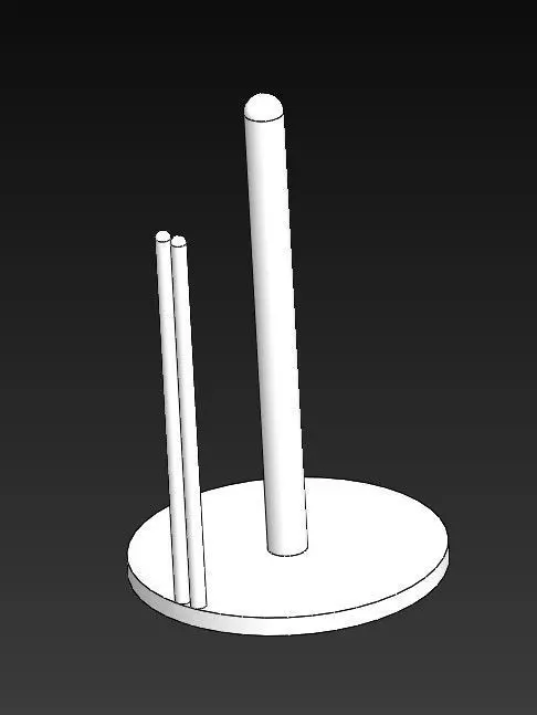Easy Rip Paper Towel Holder 3D print model
