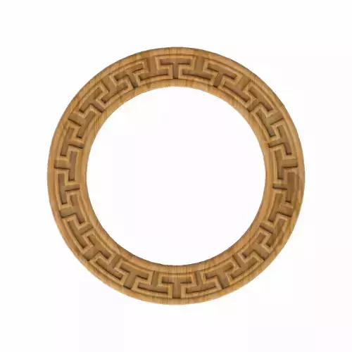 Carved picture frame STL