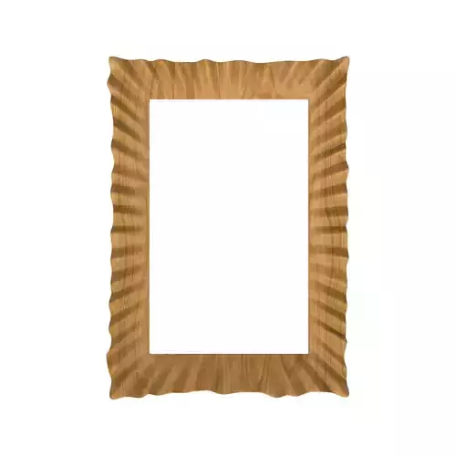 Carved picture frame STL