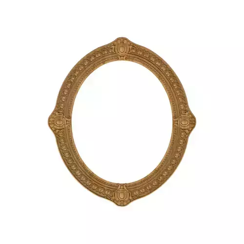 Carved picture frame STL