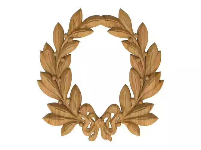 Carved picture frame STL