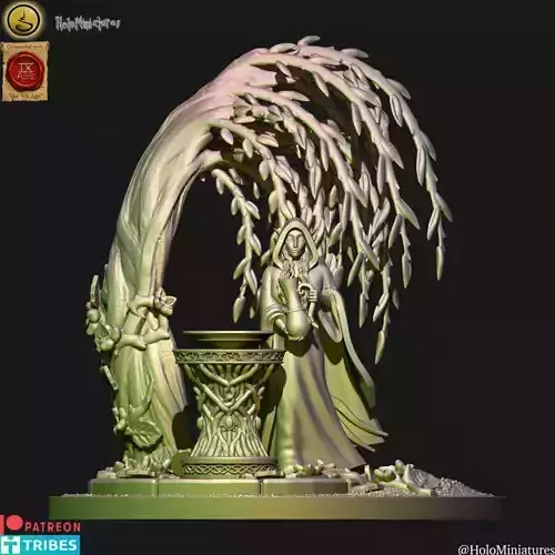 Wood elf queen unit filler