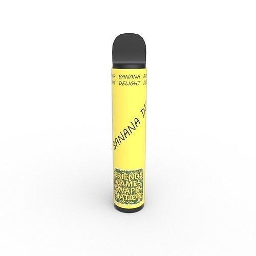 Vape Model Pack - Game Ready Low Poly with 2K PBR Textures Low-poly 3D model