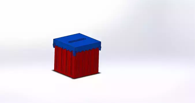 pubg Piggy Bank 3D print model