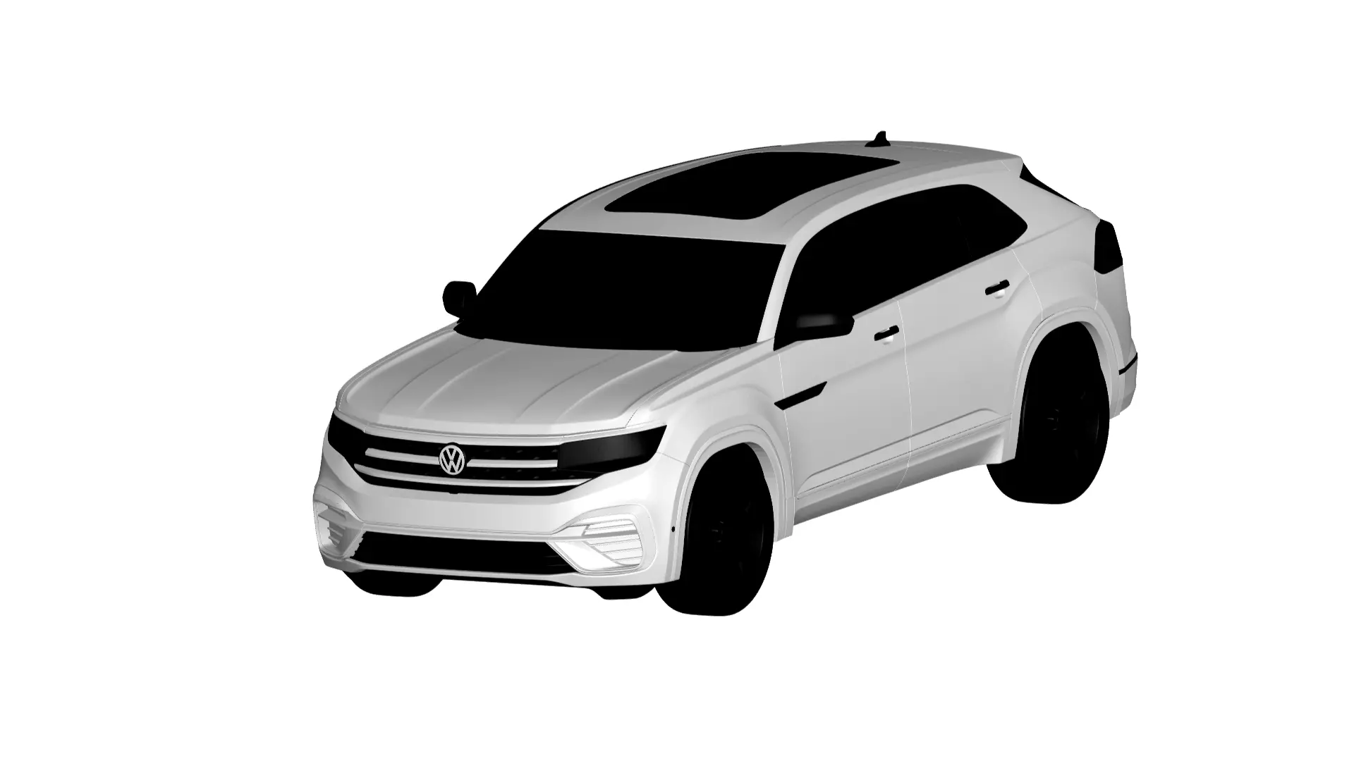 volkswagen atlas 3D model