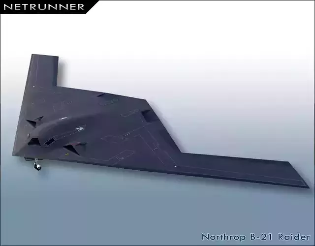 Northrop Grumman B-21 Raider Low-poly 3D model