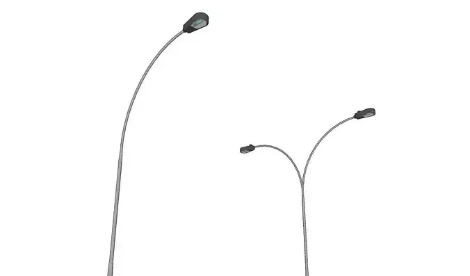 Lamp Post - Light Pole - Light Post - Street Light - Group 02