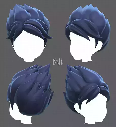 Base Hair for Boy V49