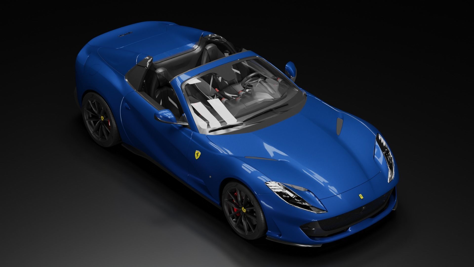 2023 Ferrari 812 Superfast 3D model_1