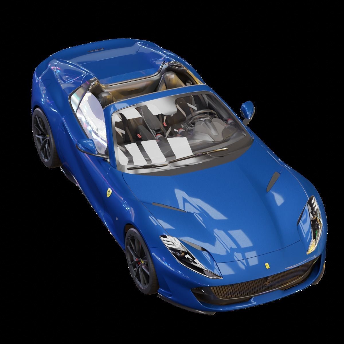 2023 Ferrari 812 Superfast 3D model_19