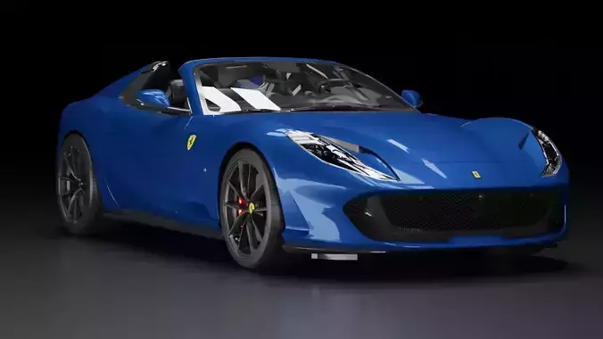 2023 Ferrari 812 Superfast 3D model