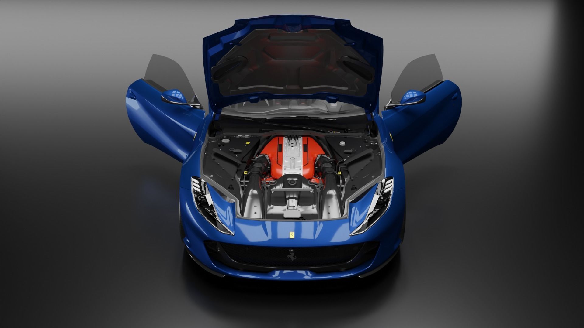 2023 Ferrari 812 Superfast 3D model_8