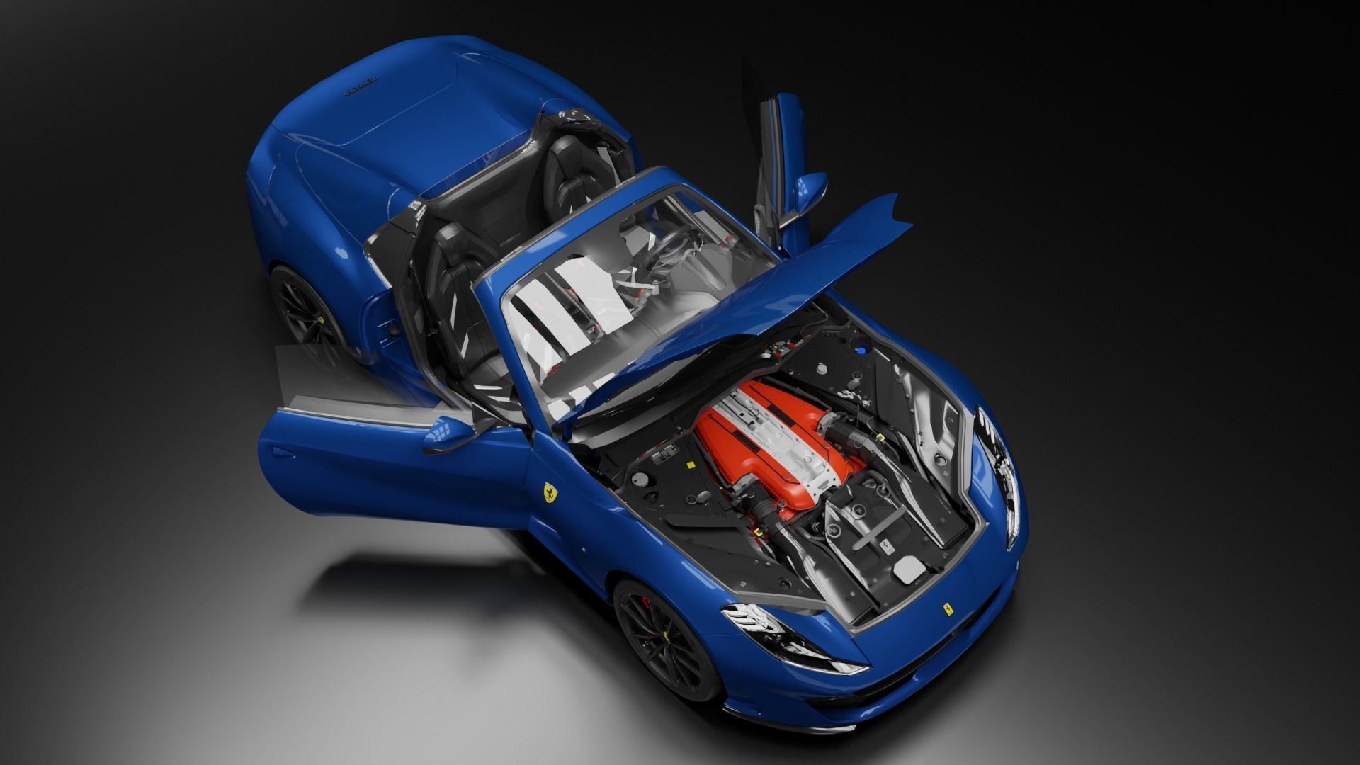 2023 Ferrari 812 Superfast 3D model_9
