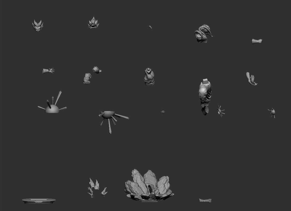 Super Saiyan Gogeta  3D print model_9