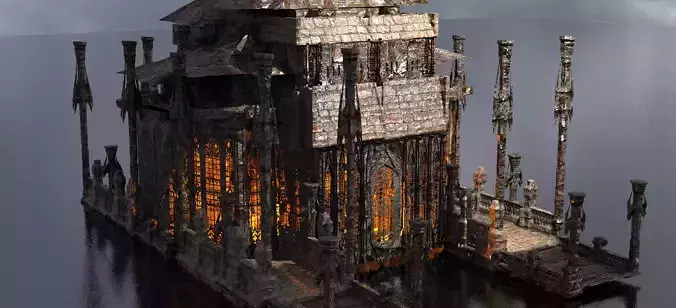 Mining colony Palace Kit bash 2