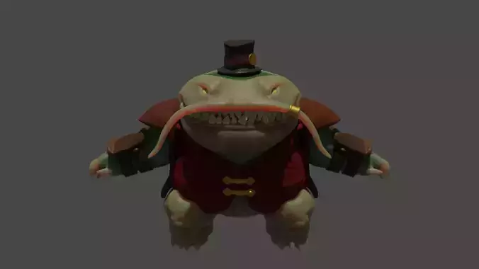 Tahm Kench 3D model