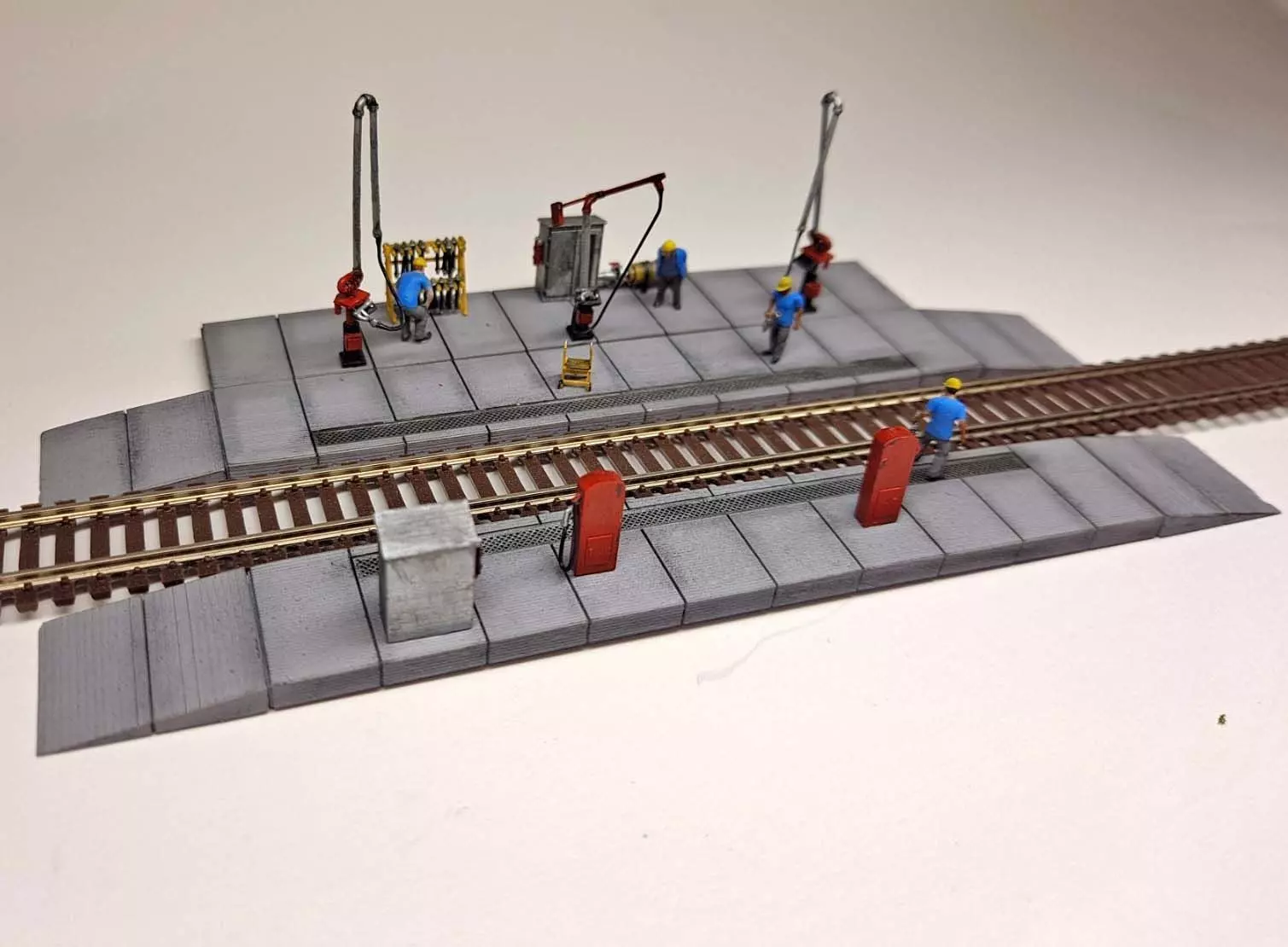 N Scale Fuel Depot 3D print model_0