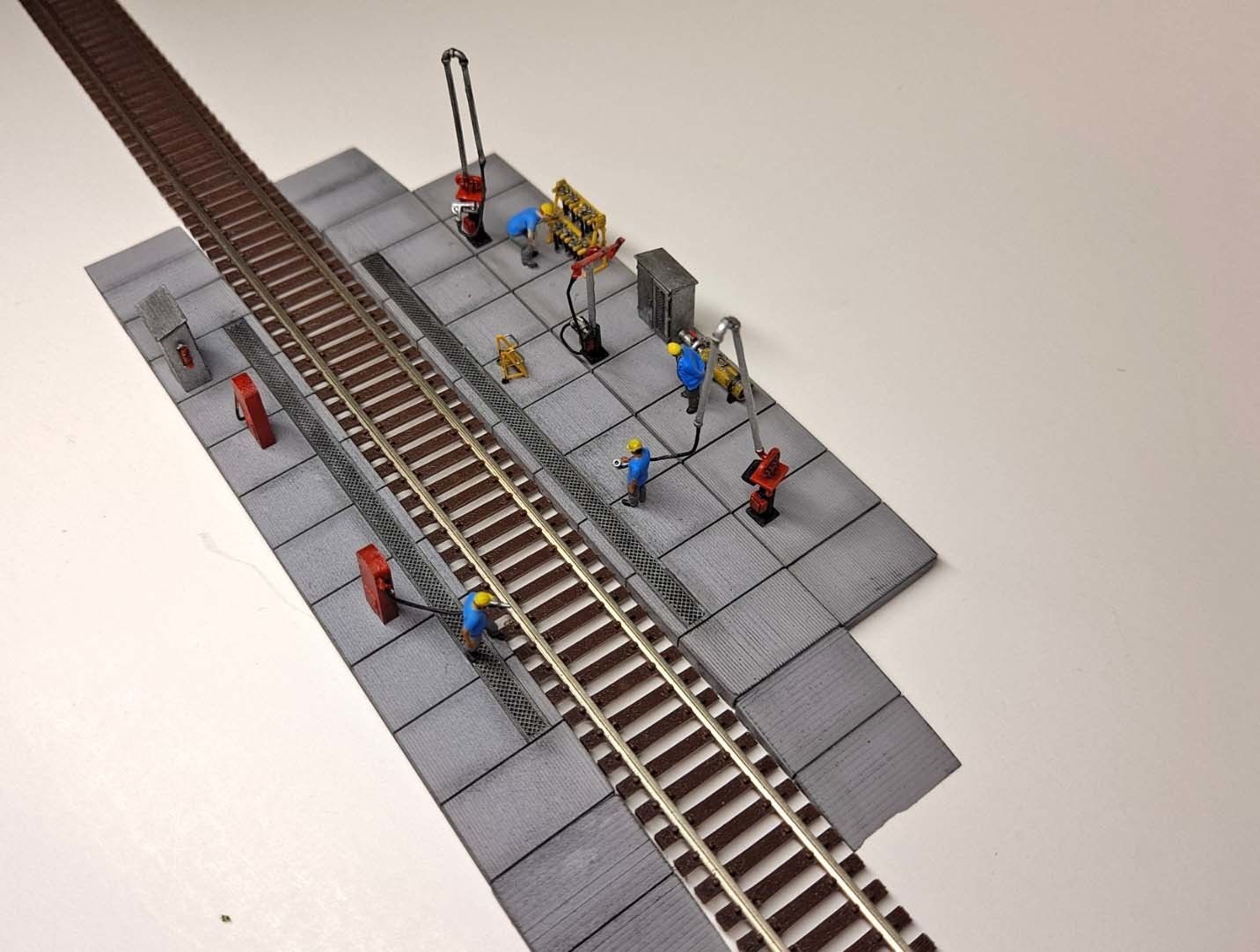 N Scale Fuel Depot 3D print model_1