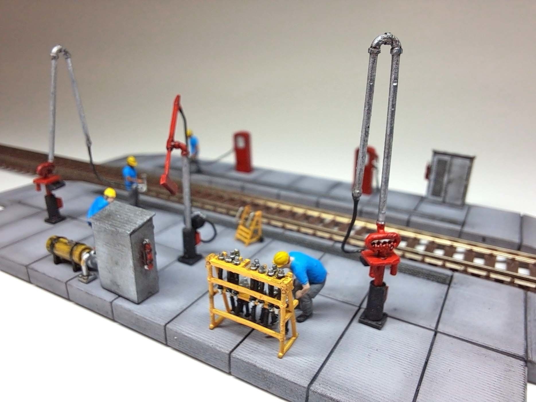 N Scale Fuel Depot 3D print model_3