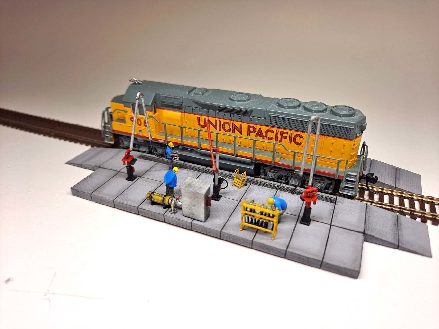 N Scale Fuel Depot 3D print model_5