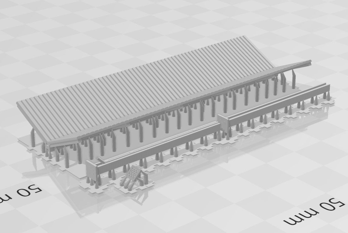 N Scale Fuel Depot 3D print model_20