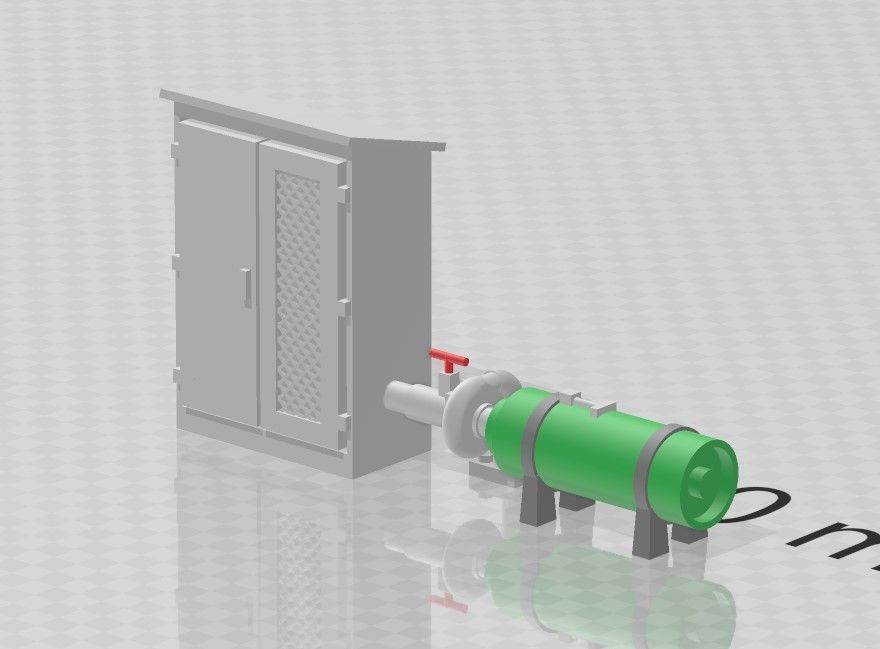 N Scale Fuel Depot 3D print model_14