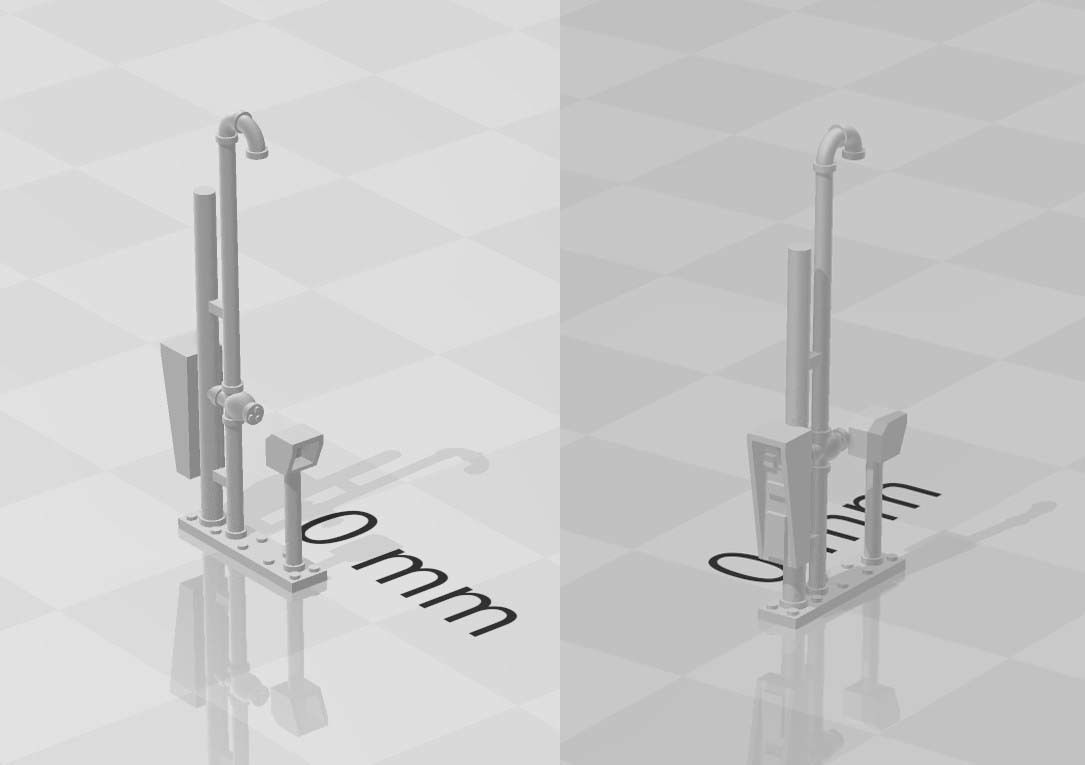 N Scale Fuel Depot 3D print model_22