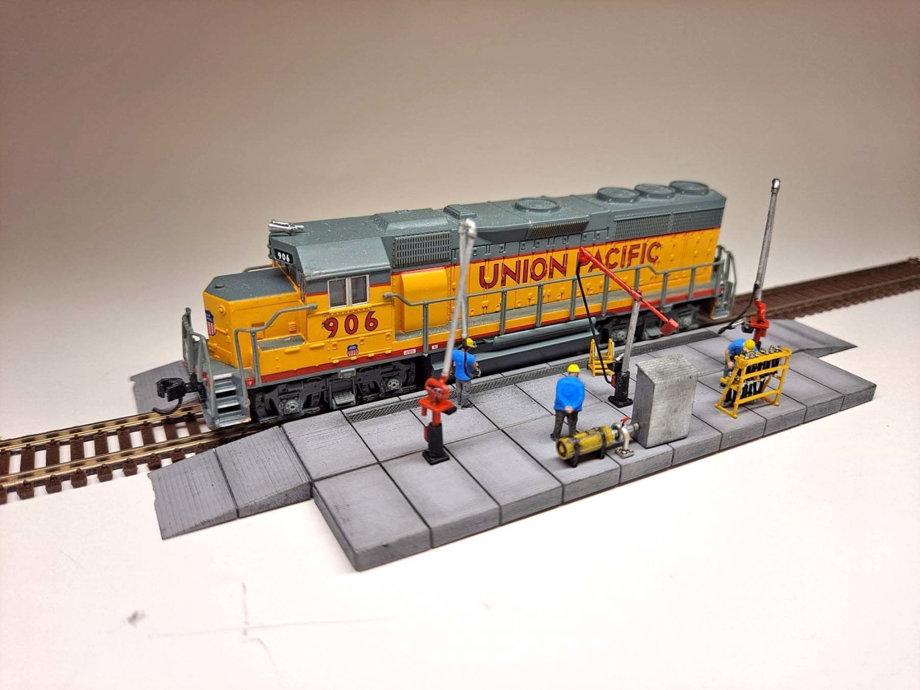 N Scale Fuel Depot 3D print model_6