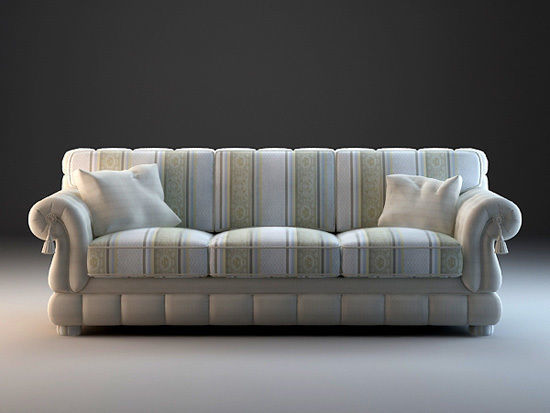 Modern furniture armchair seater free interior classic 3D print model_28