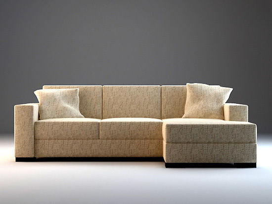 Modern furniture armchair seater free interior classic 3D print model_3