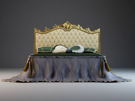 Modern furniture armchair seater free interior classic 3D print model_23