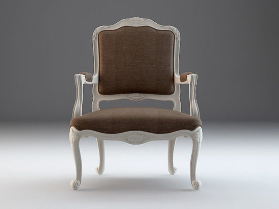 Modern furniture armchair seater free interior classic 3D print model_26