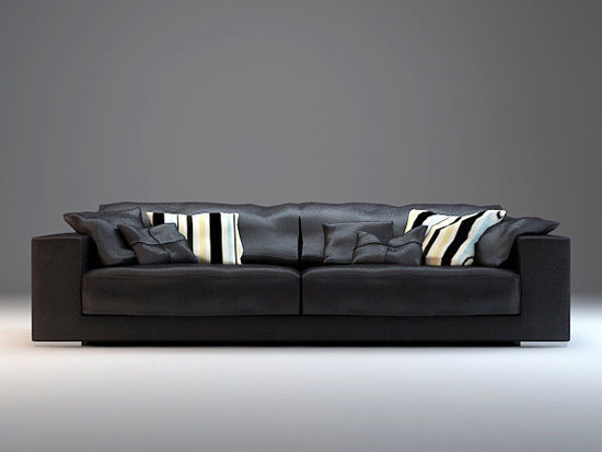 Modern furniture armchair seater free interior classic 3D print model_27