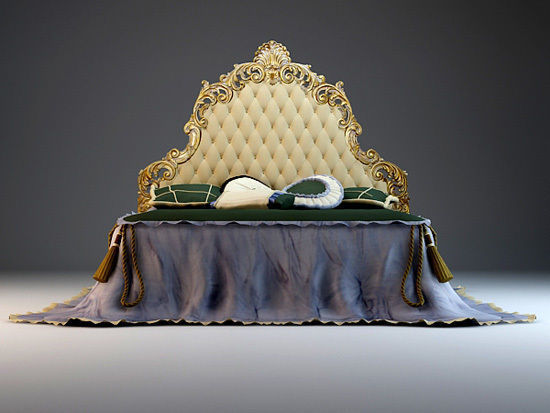 Modern furniture armchair seater free interior classic 3D print model_24