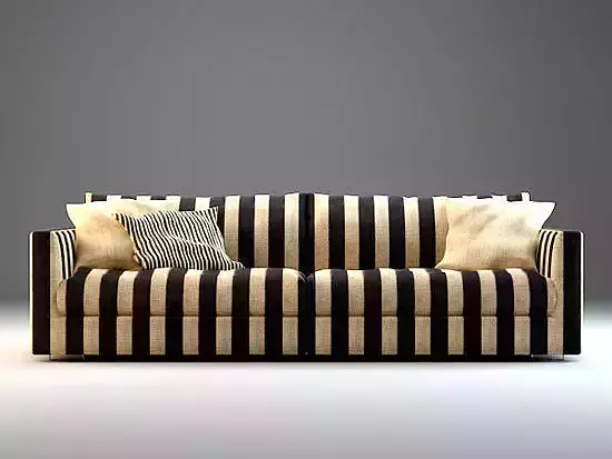 Modern furniture armchair seater free interior classic 3D print model