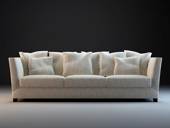 Modern furniture armchair seater free interior classic 3D print model_30