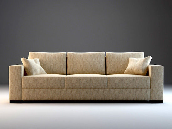 Modern furniture armchair seater free interior classic 3D print model_1