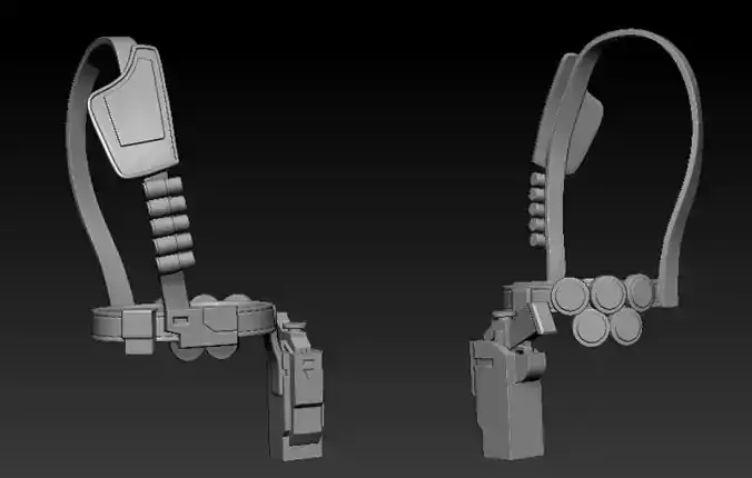 Clone Force 99 Crosshair Bandolier set One12 Scale 3D files