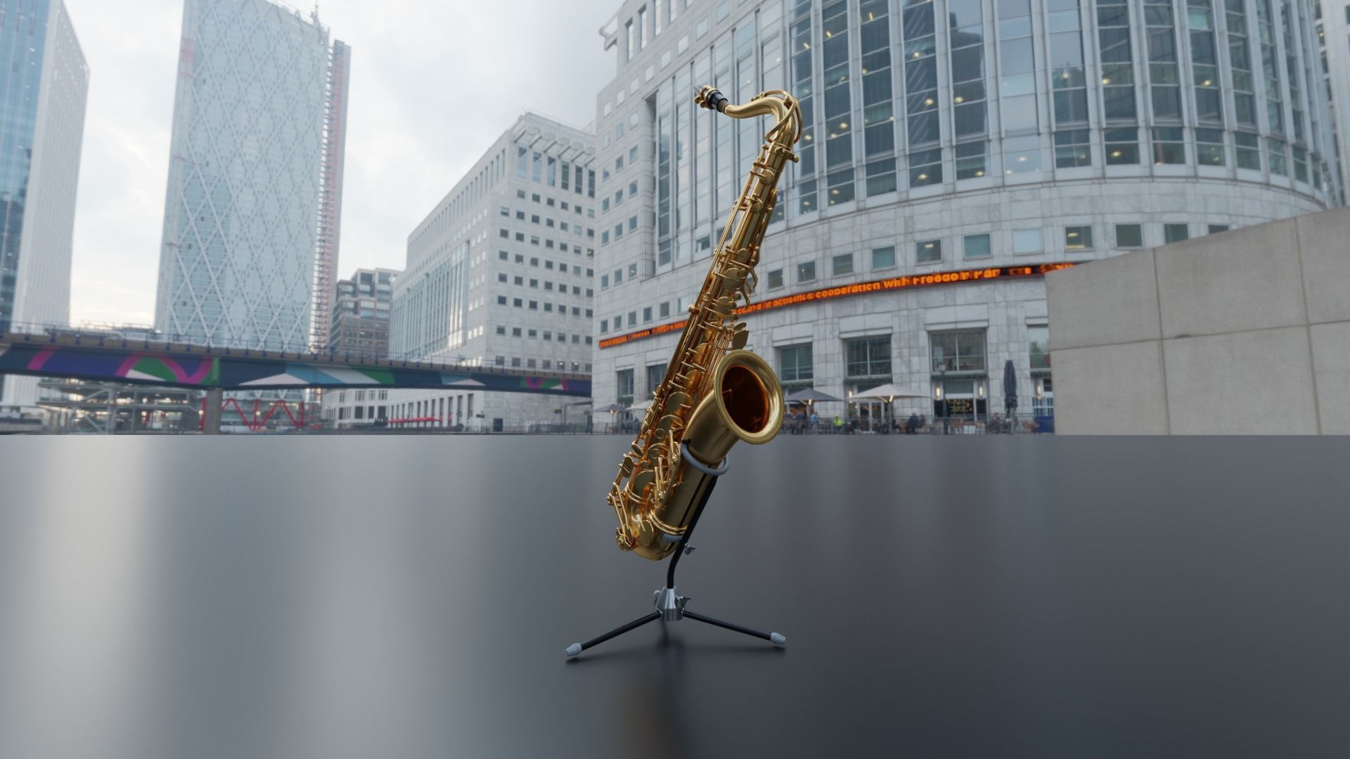 YAMAHA - Alto and Tenor Saxophones - YAS-280 and YTS-280 3D Model Collection_8