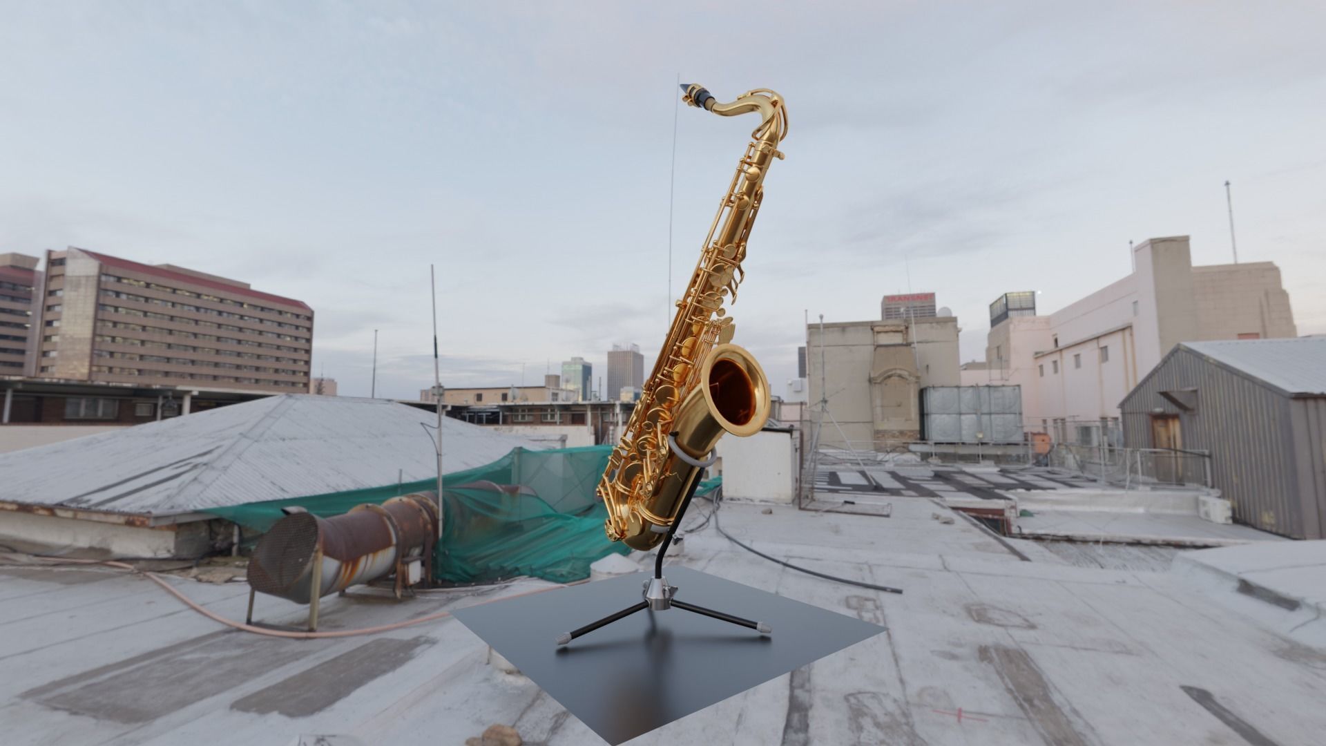 YAMAHA - Alto and Tenor Saxophones - YAS-280 and YTS-280 3D Model Collection_6