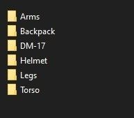 Commando Hunter Full Size Props Armor 3D files 3D print model_3