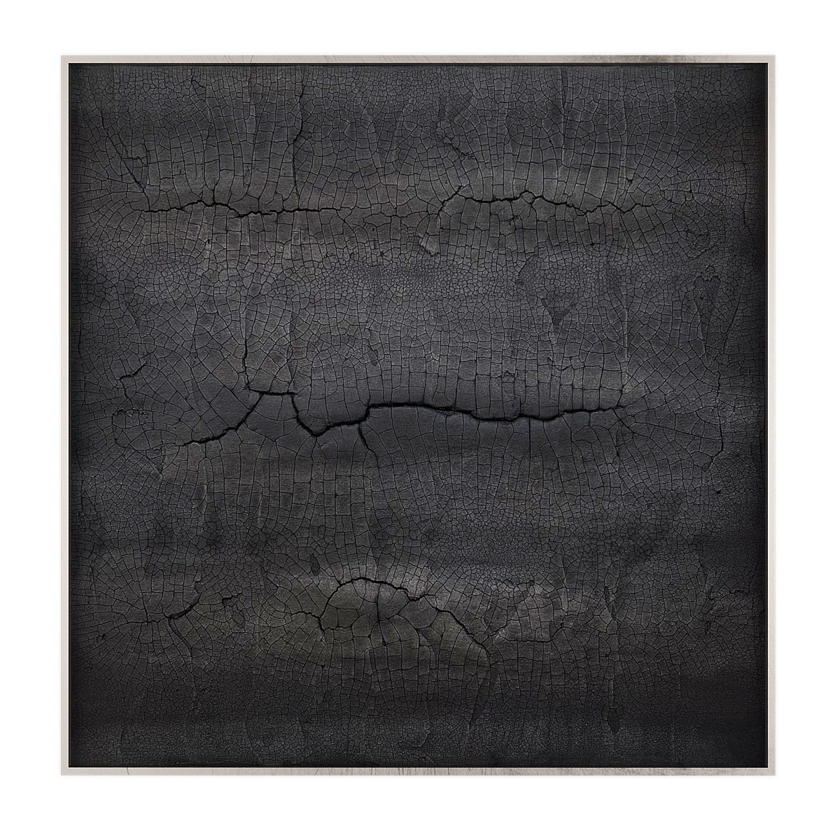 Art329 abstract painting in wooden frame Low-poly 3D model_4