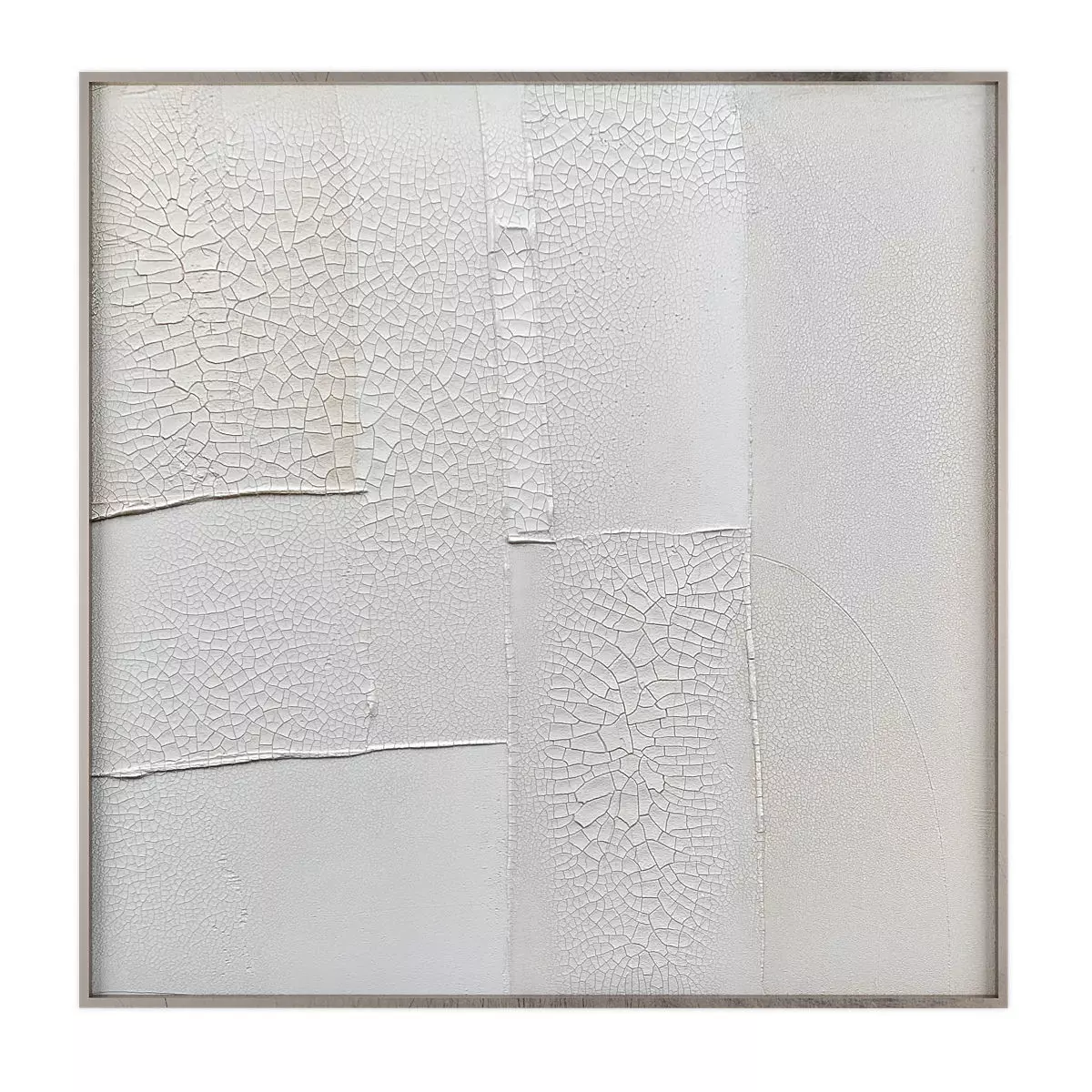 Art329 abstract painting in wooden frame Low-poly 3D model_0