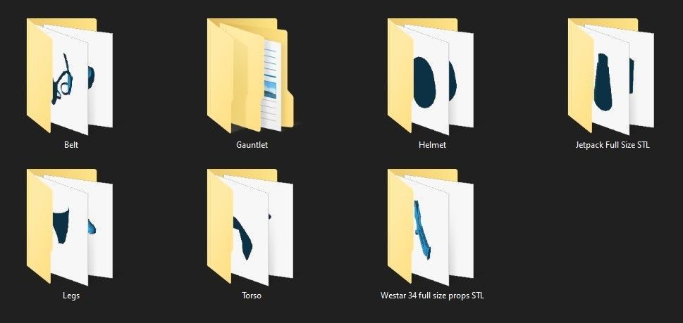 Jango Fett Full Size Props Armor 3D STL  files 3D print model_4