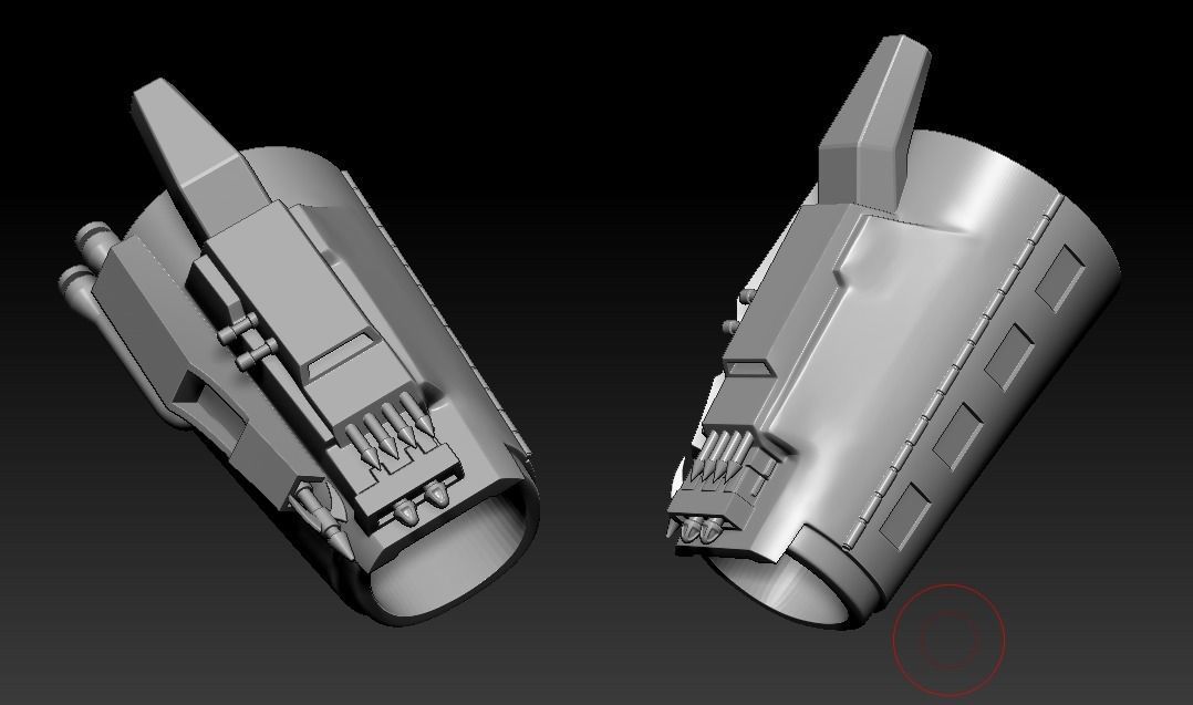 Jango Fett Full Size Props Armor 3D STL  files 3D print model_2