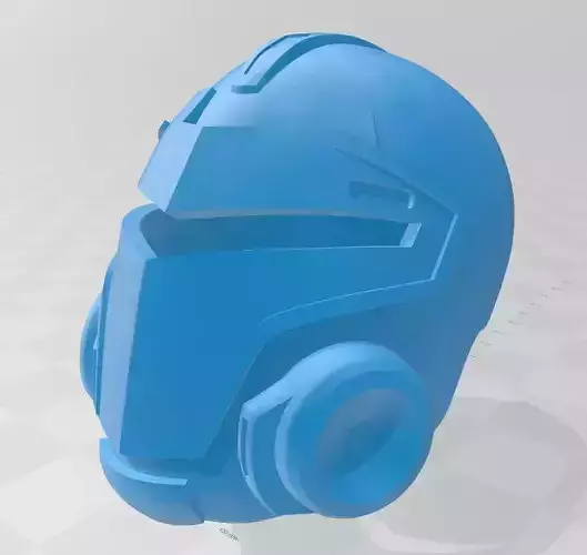 Mass Effect Blood Dragon Helmet 3D print model