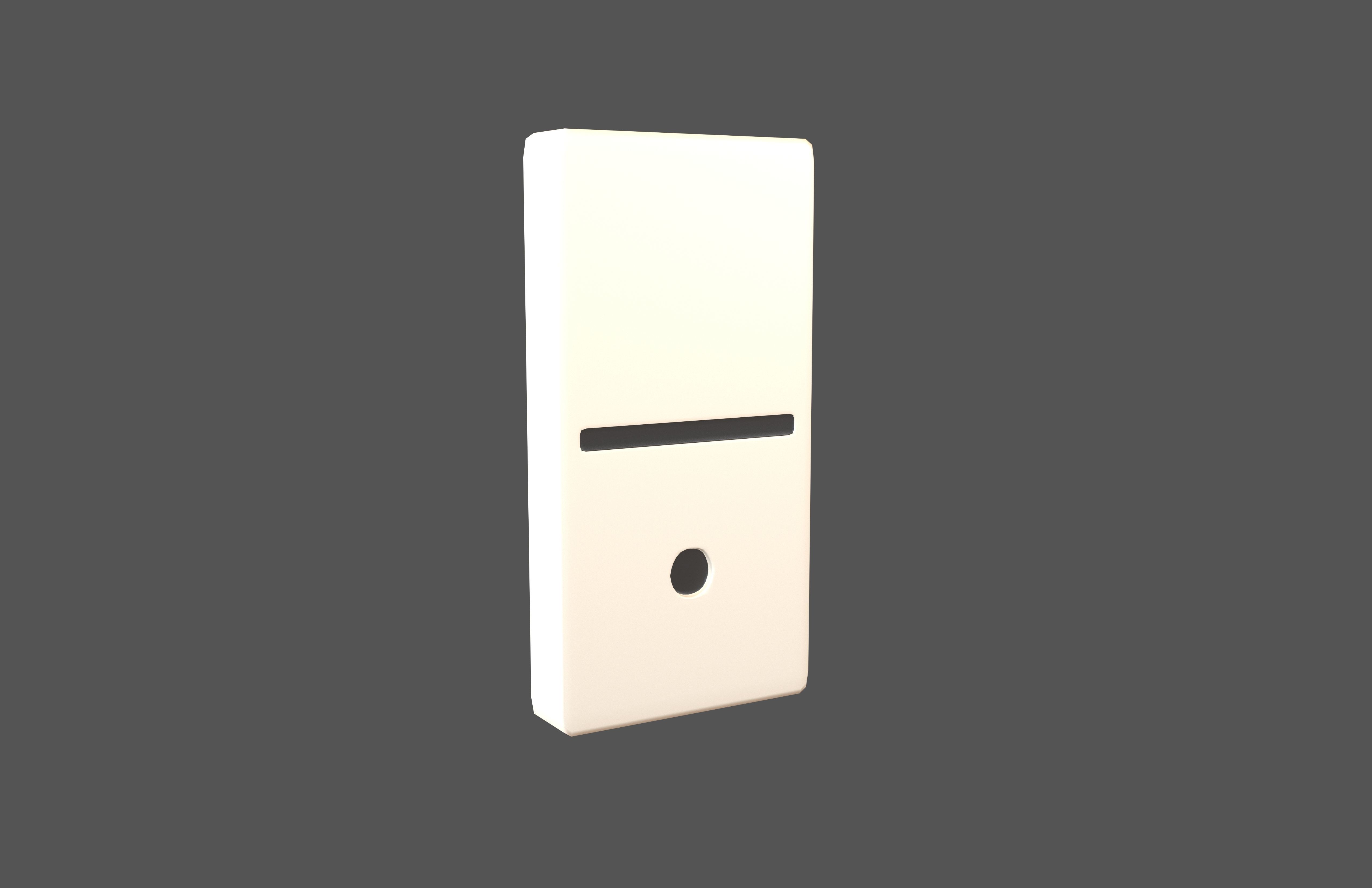 Dominoes V5 Pack 01 Low-poly 3D model_18