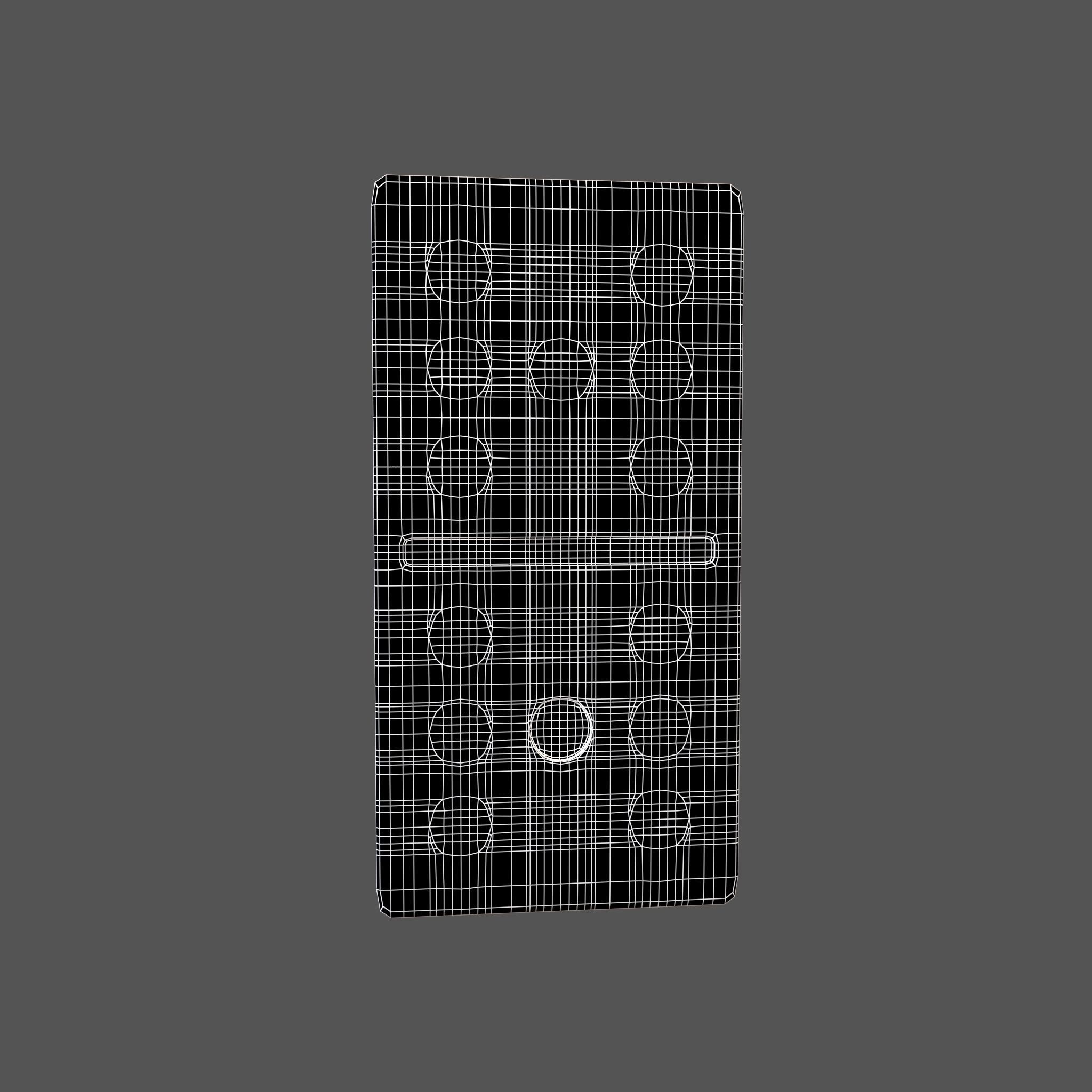 Dominoes V5 Pack 01 Low-poly 3D model_5