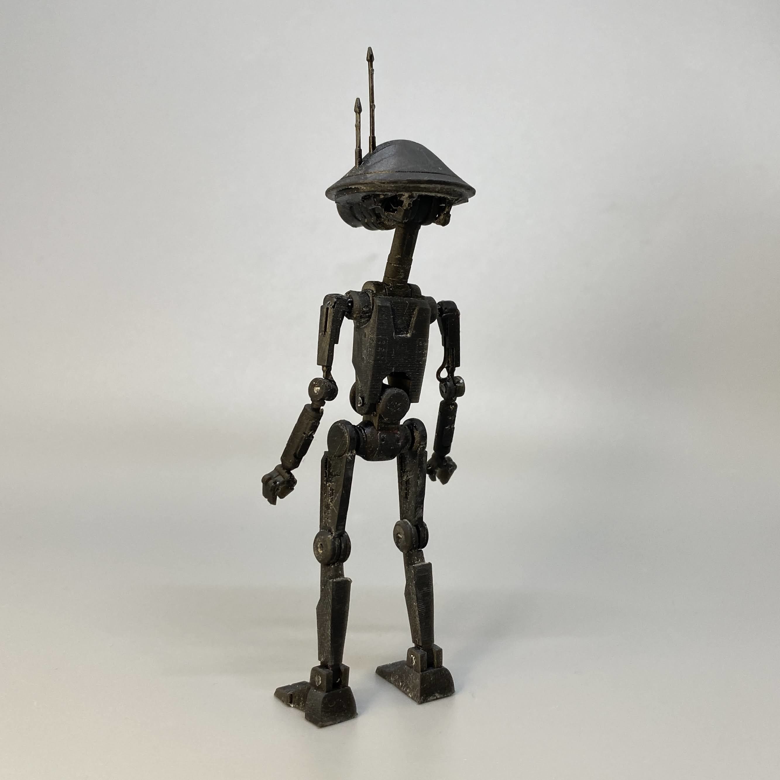 Pit Droid Articulation One12 Scale 3D files 3D print model_2