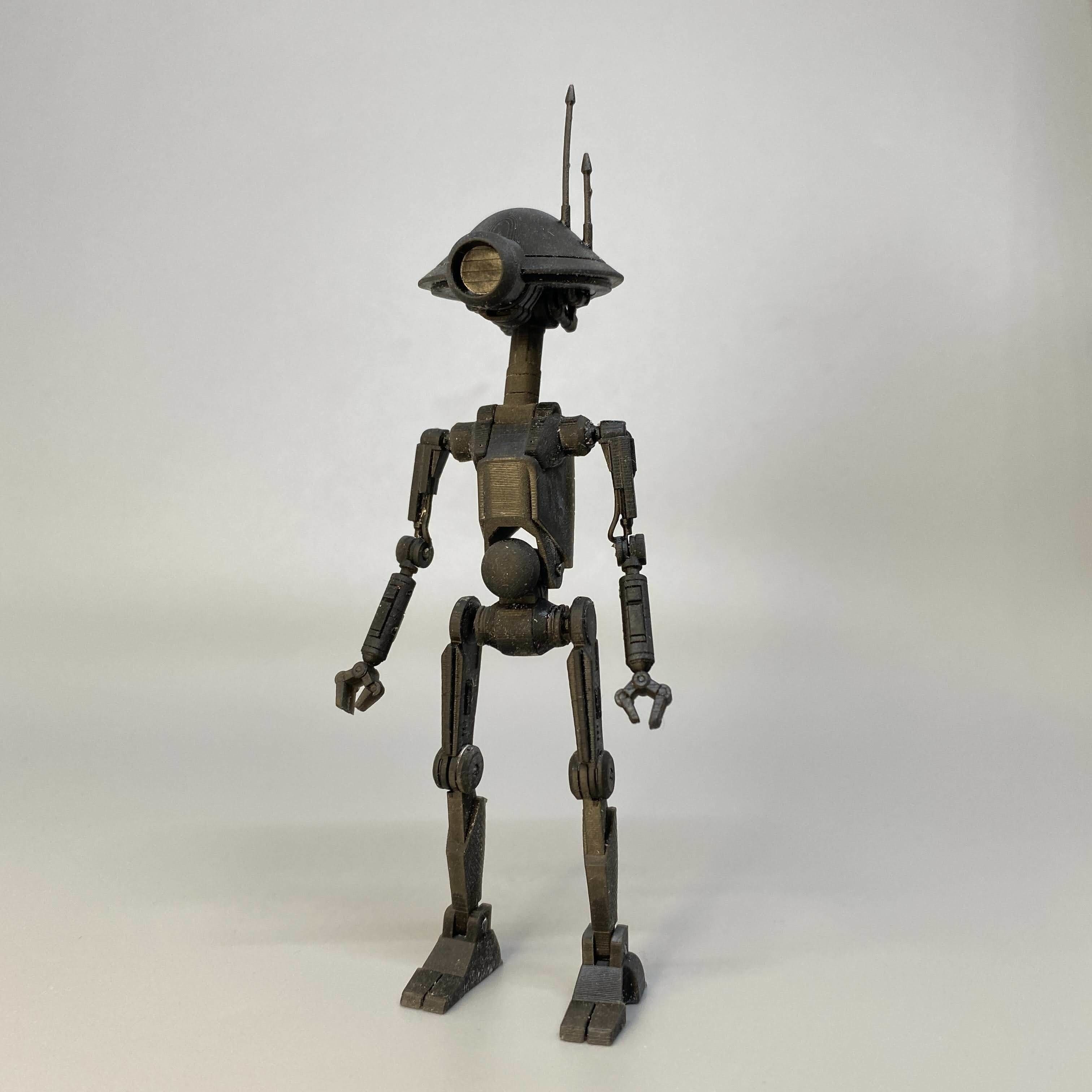 Pit Droid Articulation One12 Scale 3D files 3D print model_1